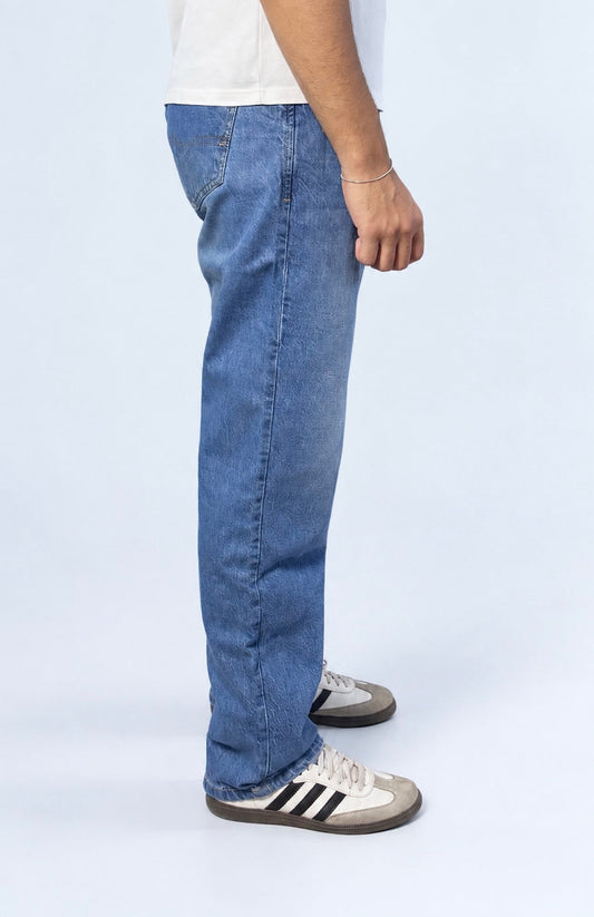 STRAIGHT FIT - SOFT BLUE