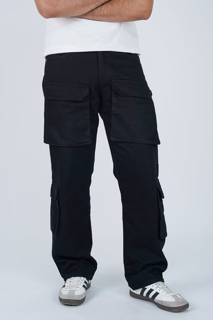 RELAXED CARGO JEANS