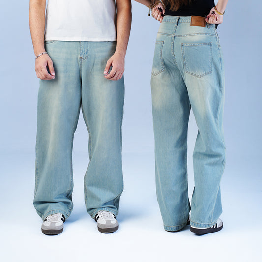 UNISEX BAGGY - ICE BLUE