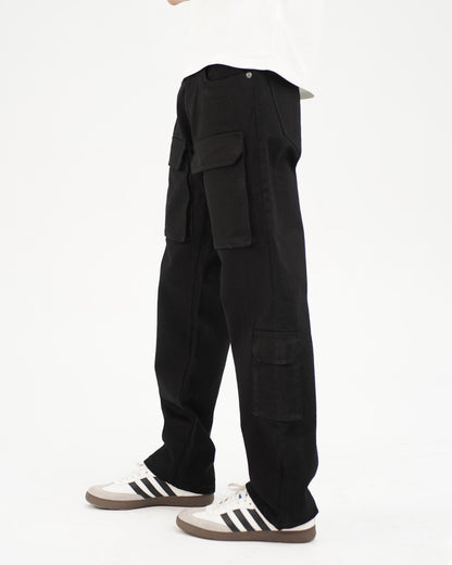 RELAXED CARGO JEANS