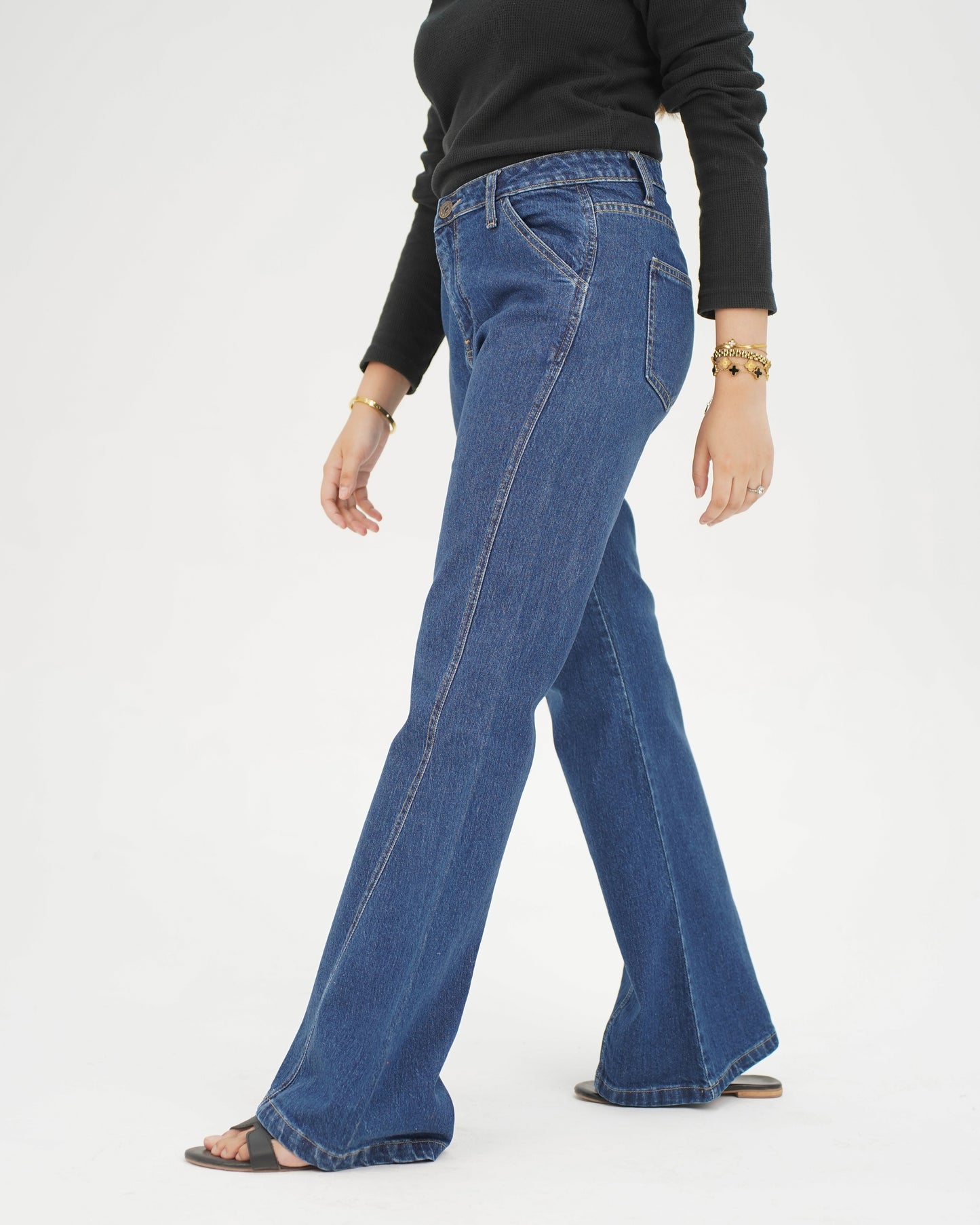 HIGH WAISTED FLARE -WOMEN