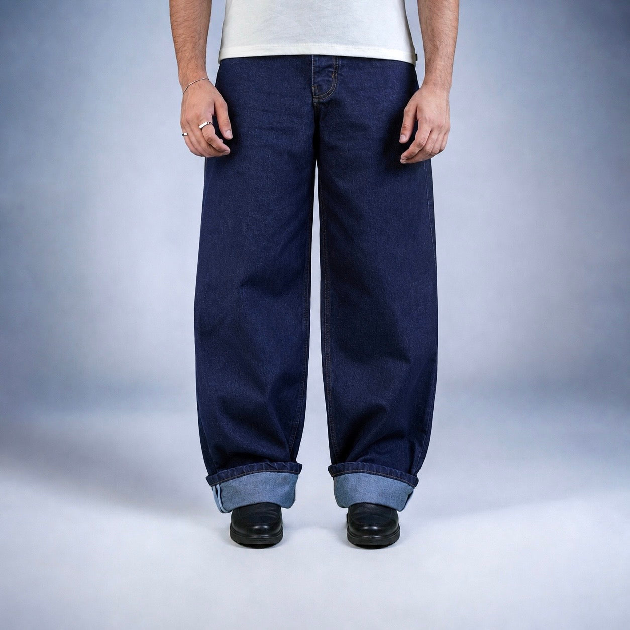 UNISEX TOKYO BAGGY - RAW INDIGO