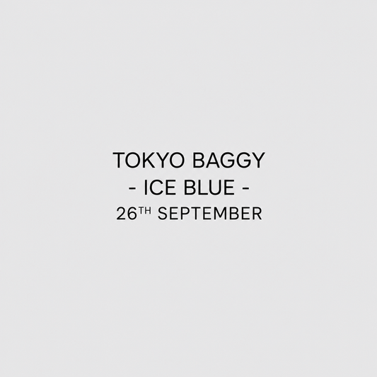 UNISEX TOKYO BAGGY - ICE BLUE - 26 SEPT