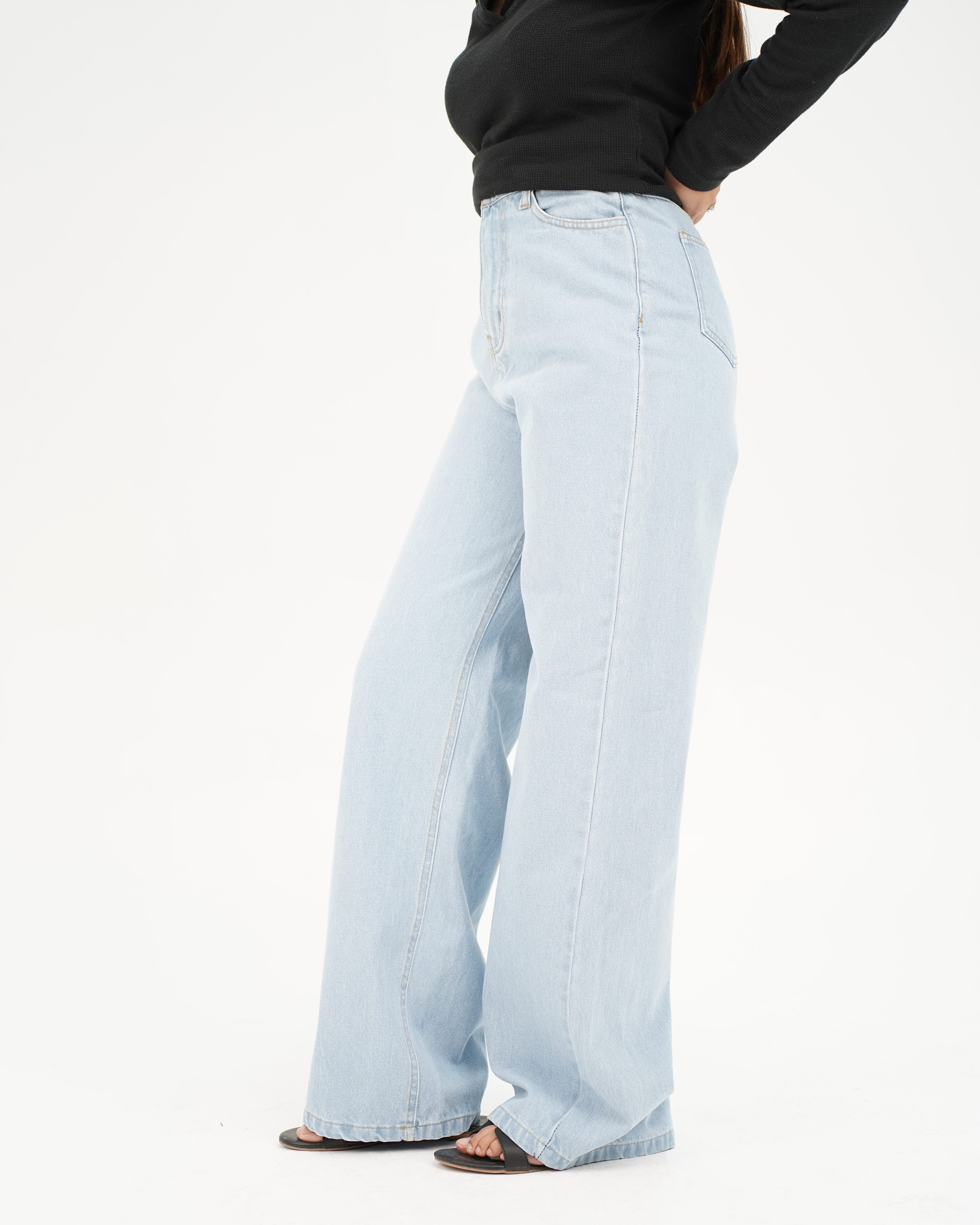 HIGH RISE WIDE LEG - WOMEN – Rope Pakistan