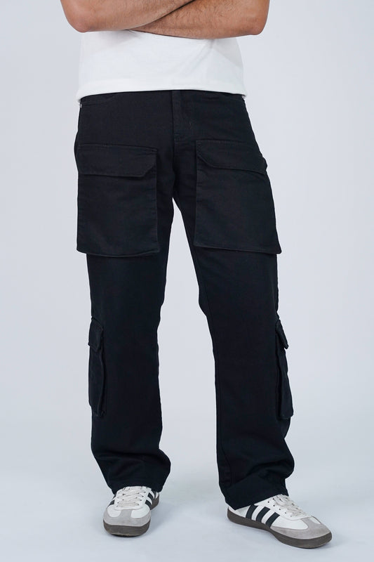 RELAXED CARGO JEANS