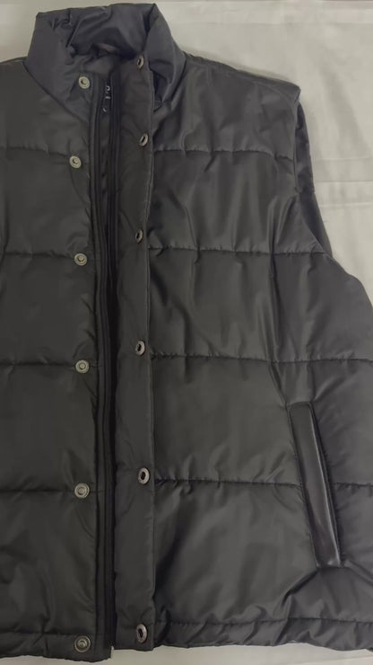 MEN'S BLACK PUFFER JACKET